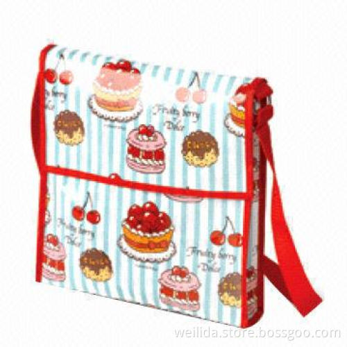Fabric Shopping Bag, Made of Aluminum Foil and Nonwoven Cloth, Various Sizes are Available